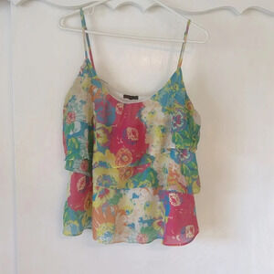 Sofia Sofia vergara floral tank top size L (see measurements in photos)